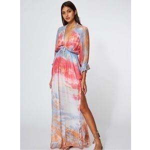 Young Fabulous & Broke Tye-dye Maxi Dress